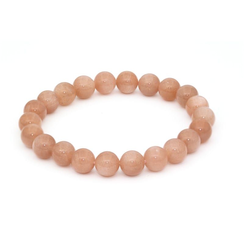 Persikomånstenen armband 8mm - Bild 2