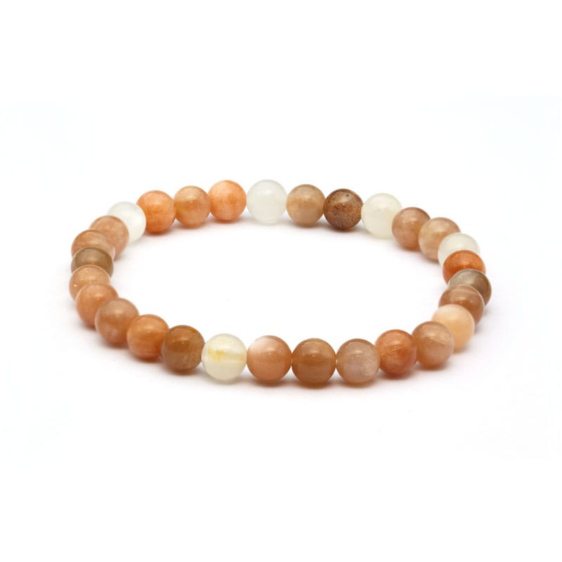 Månsten armband 6mm A+ - Bild 2