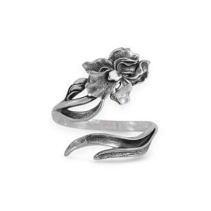 Månadsblomma Februari – Iris Silverring