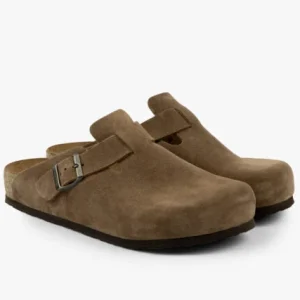 North herrclogs i mocka - brun
