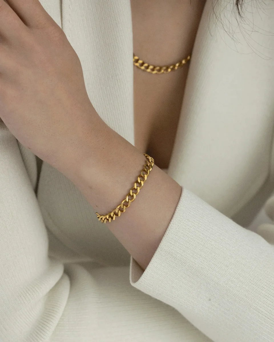 Curb Chain Bracelet - Bild 4
