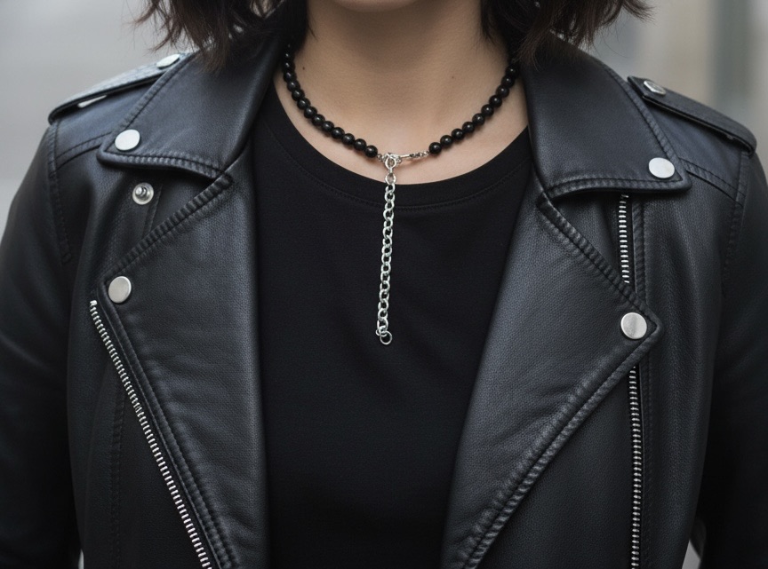 Black Pearls Halsband - Bild 3