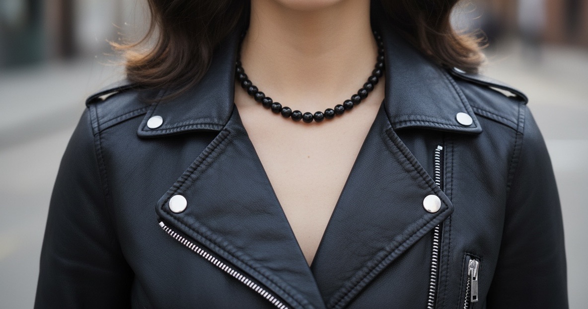 Black Pearls Halsband - Bild 2