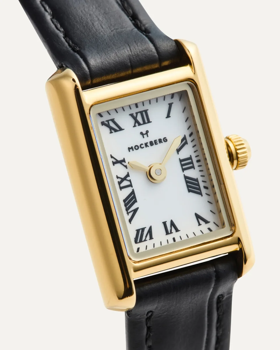 Timeless Leather Petite Gold Watch - Bild 5