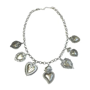 Serafina, ett kärleksbrev i silver - halsband