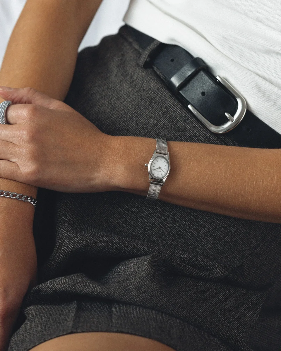 Retro Mesh Watch - Bild 4