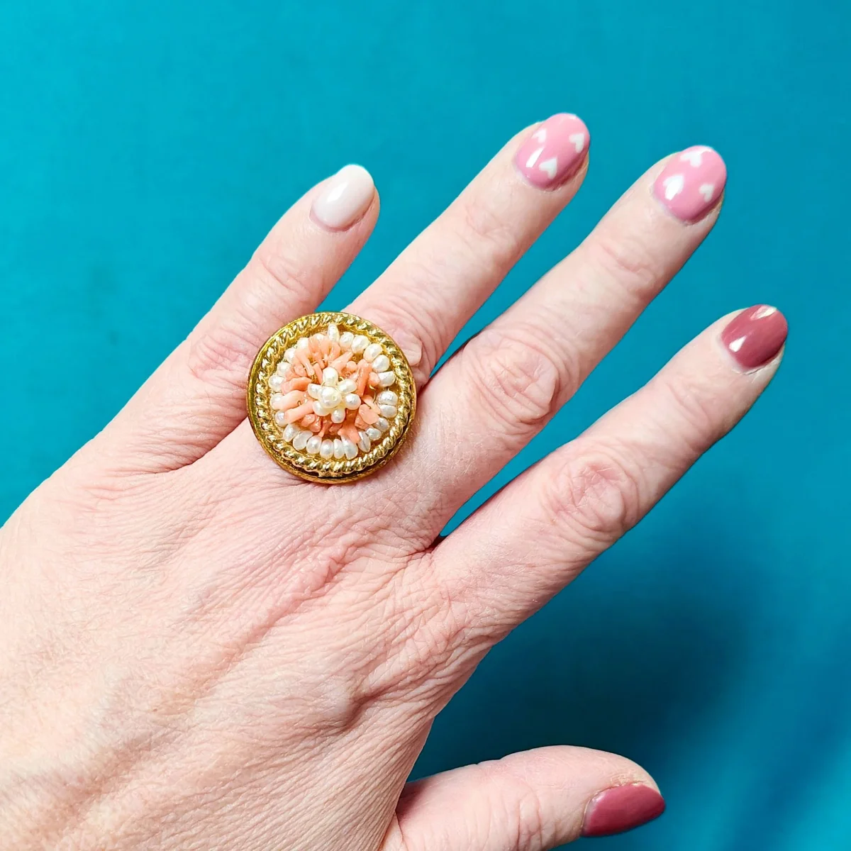 Caltagirone Corallo - ring - Bild 4