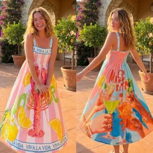 Viva La VIda Strap Dress