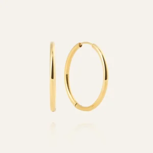 Slim Extra Large Hoops