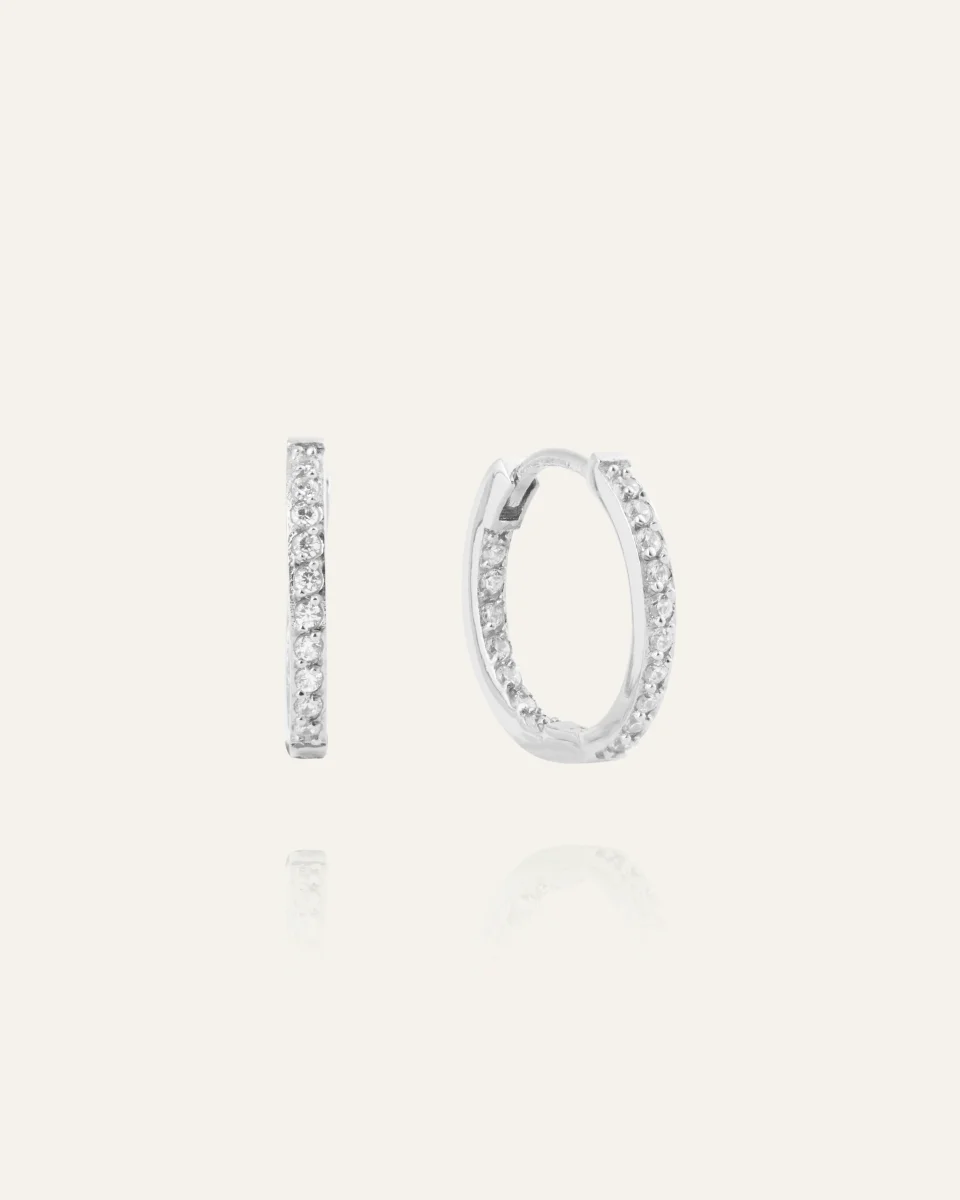 Sparkle Medium Hoops - Bild 2