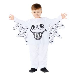 Spöke Jumpsuit Barn Maskeraddräkt – 12-18 mån