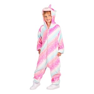 Unicorn Jumpsuit Barn Maskeraddräkt – X-Large