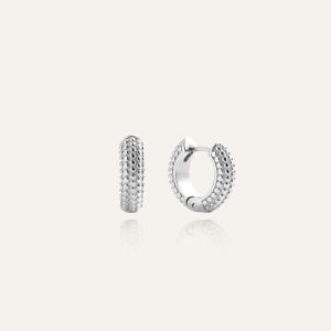 Beaded Hoops Medium