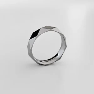 RING - "ROMB" TUNGSTEN