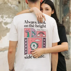 Always Look On the Bright Side of Life | White Tee